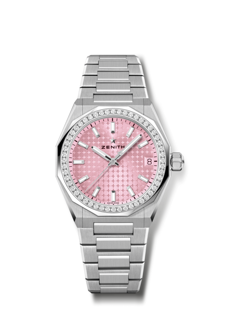 DEFY Skyline 36mm Pink Diamond