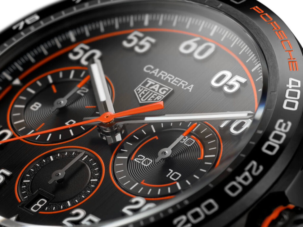 TAG Heuer Carrera x Porsche Orange Racing Dial