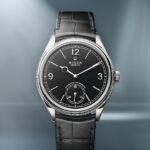 Rolex Perpetual 1908 in an intense black dial